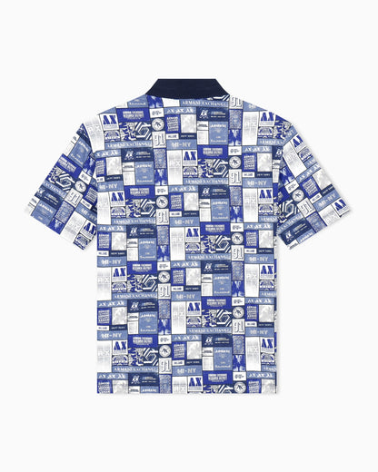 regular fit polo shirt in cotton jersey