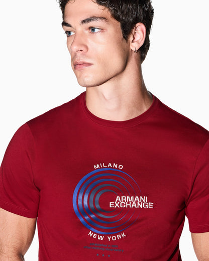 slim fit t-shirt in cotton jersey