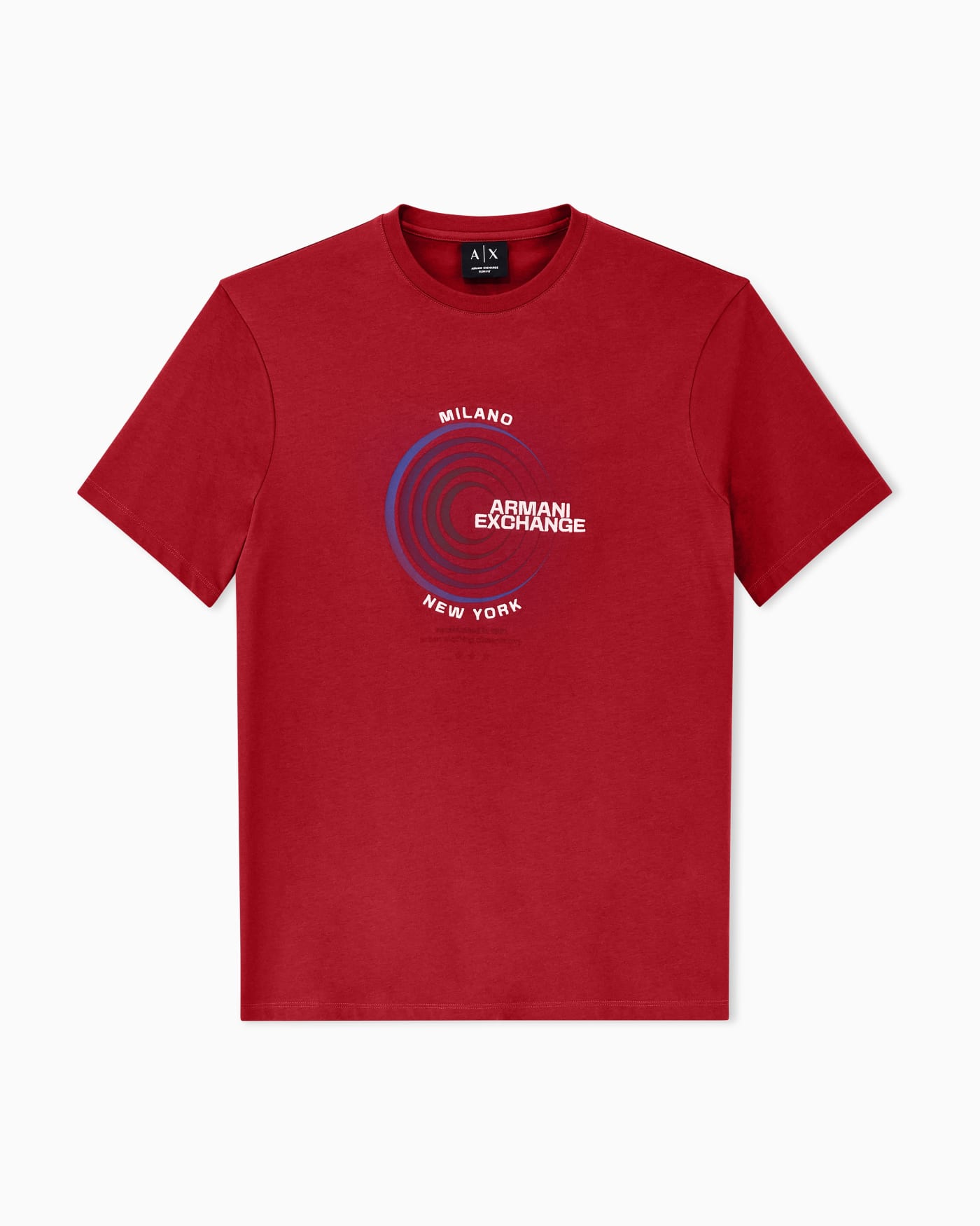 slim fit t-shirt in cotton jersey