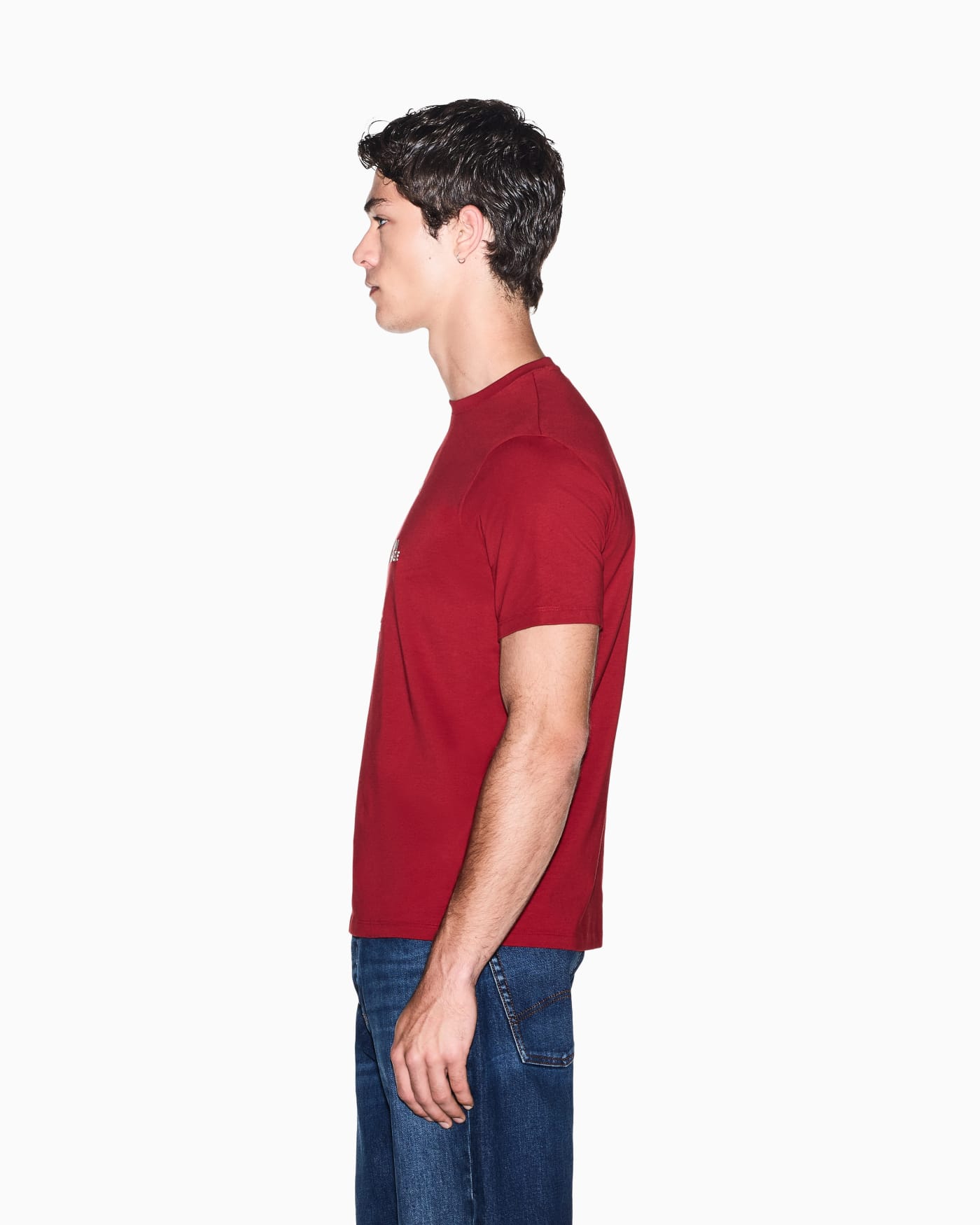 slim fit t-shirt in cotton jersey