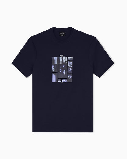 slim fit t-shirt in cotton jersey