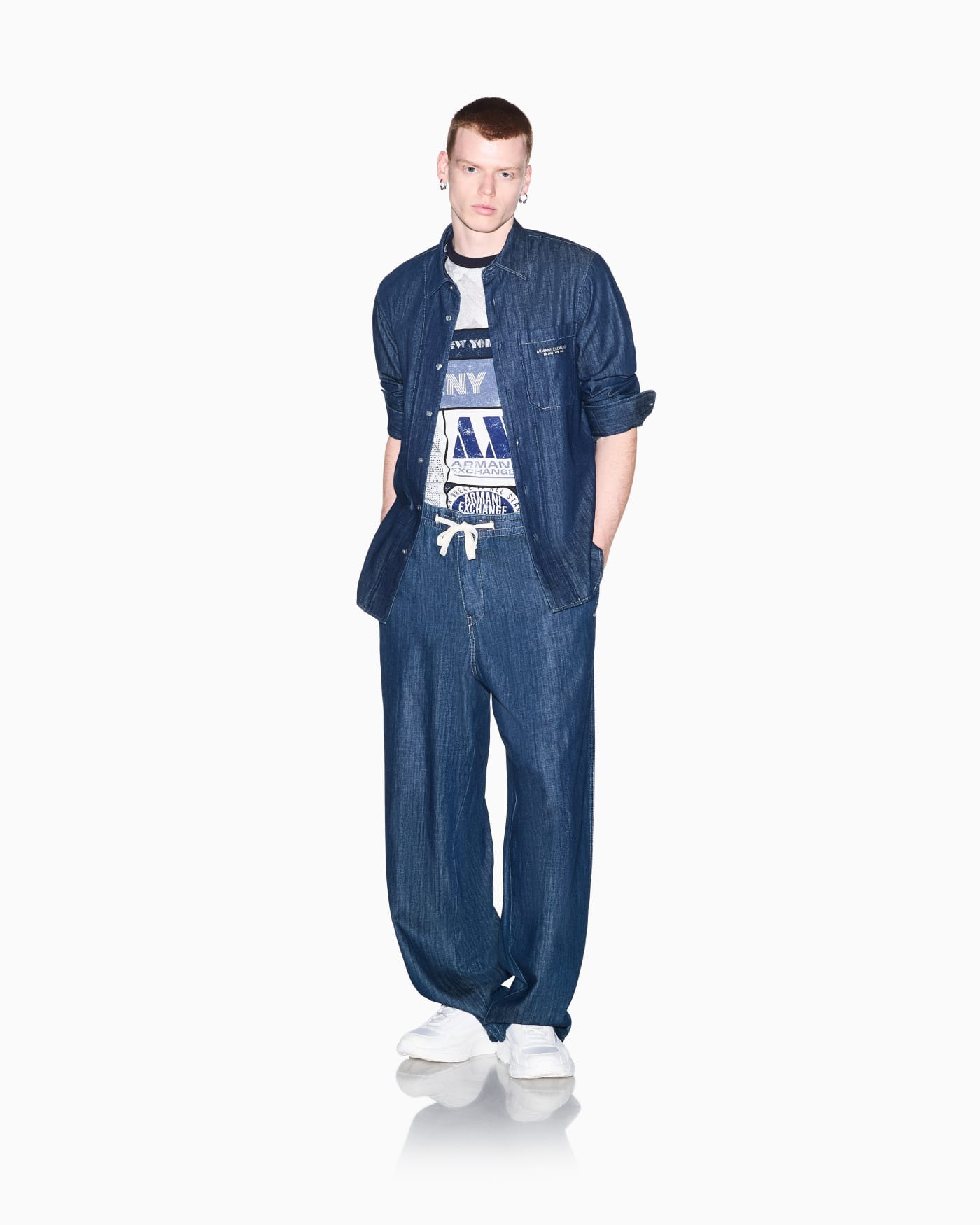 regular t-shirt in cotton jersey