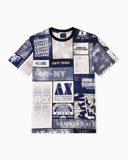 regular t-shirt in cotton jersey