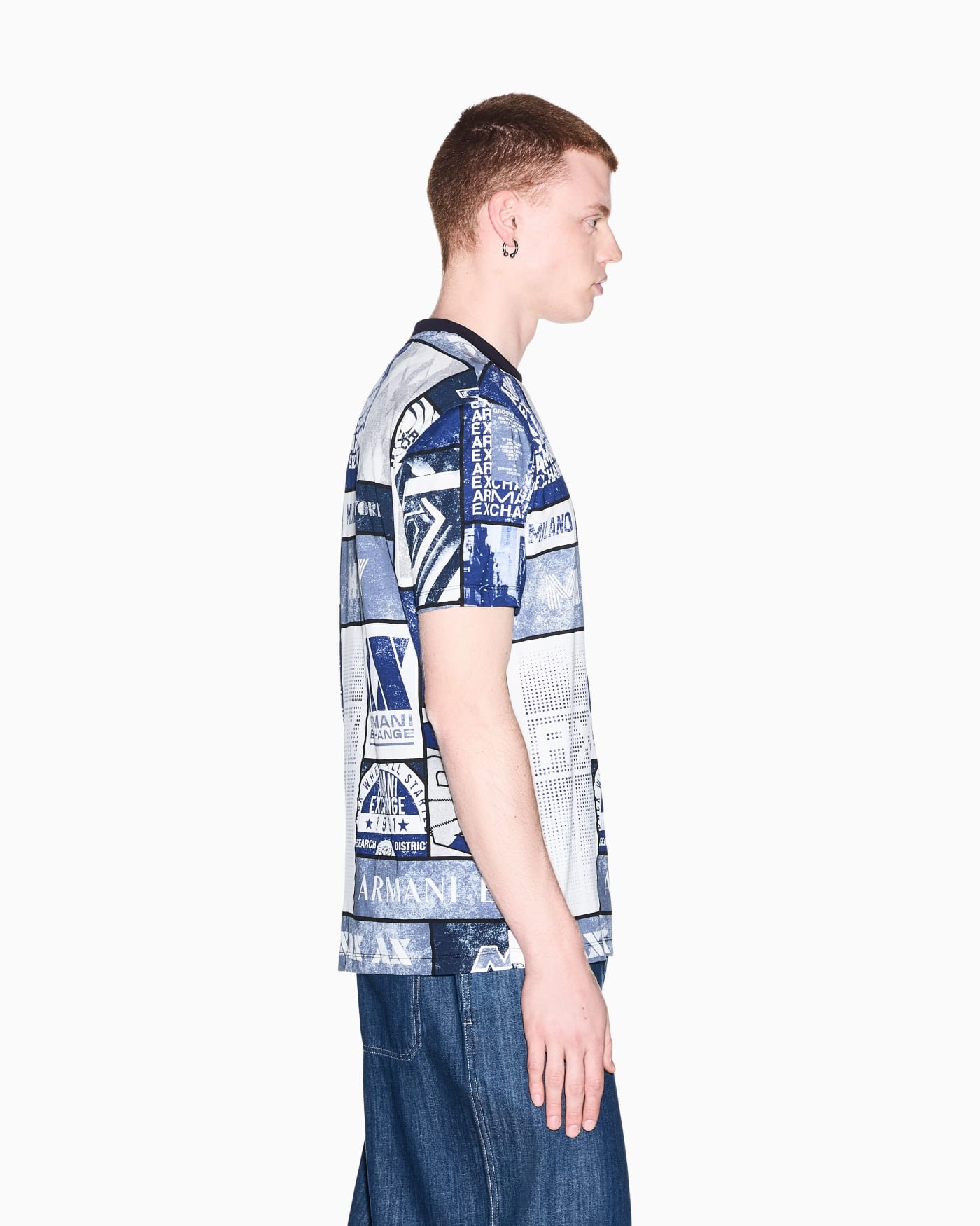regular t-shirt in cotton jersey