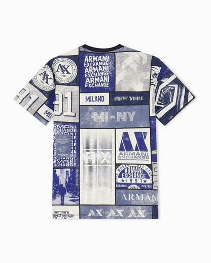 regular t-shirt in cotton jersey
