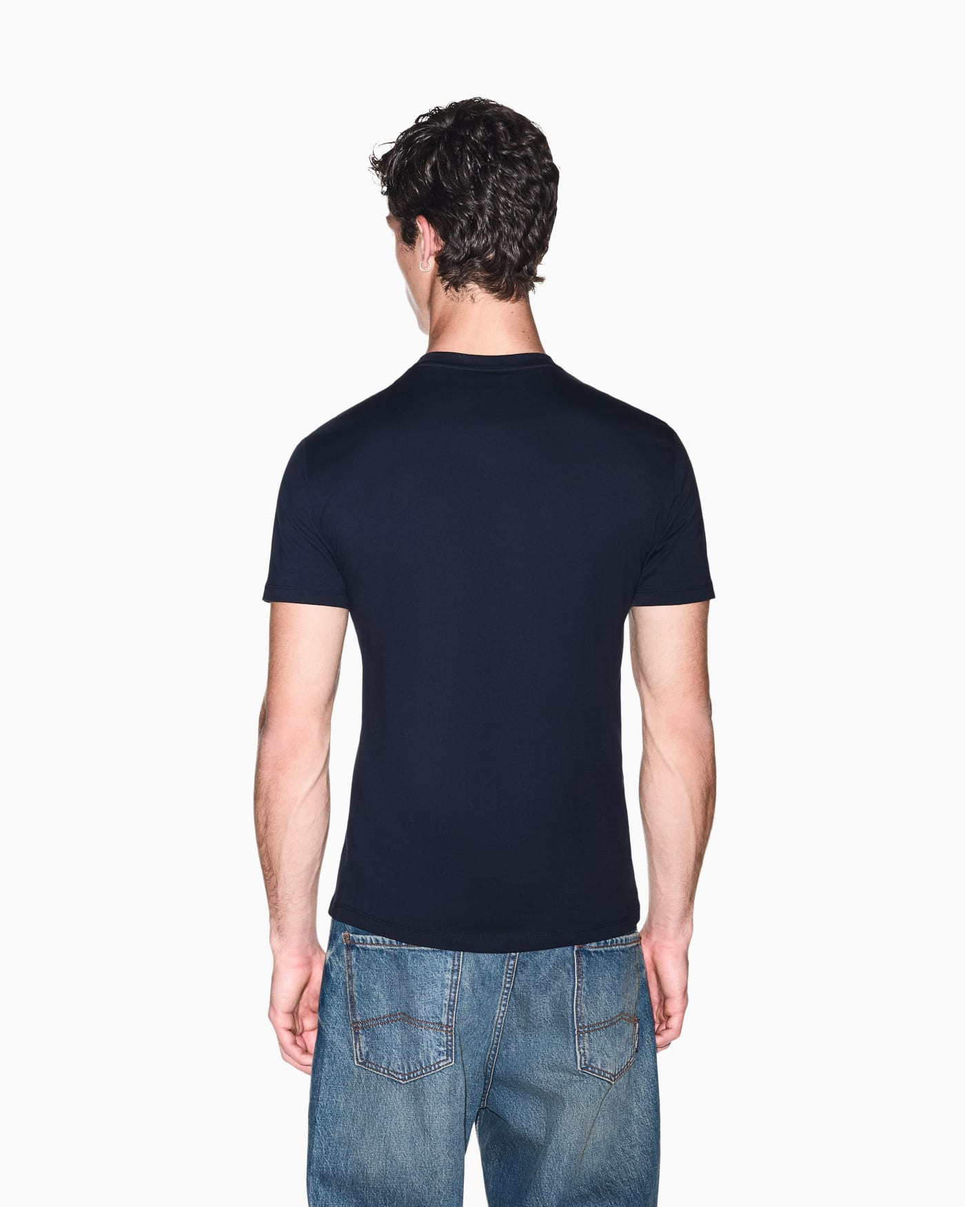 slim fit t-shirt in cotton jersey