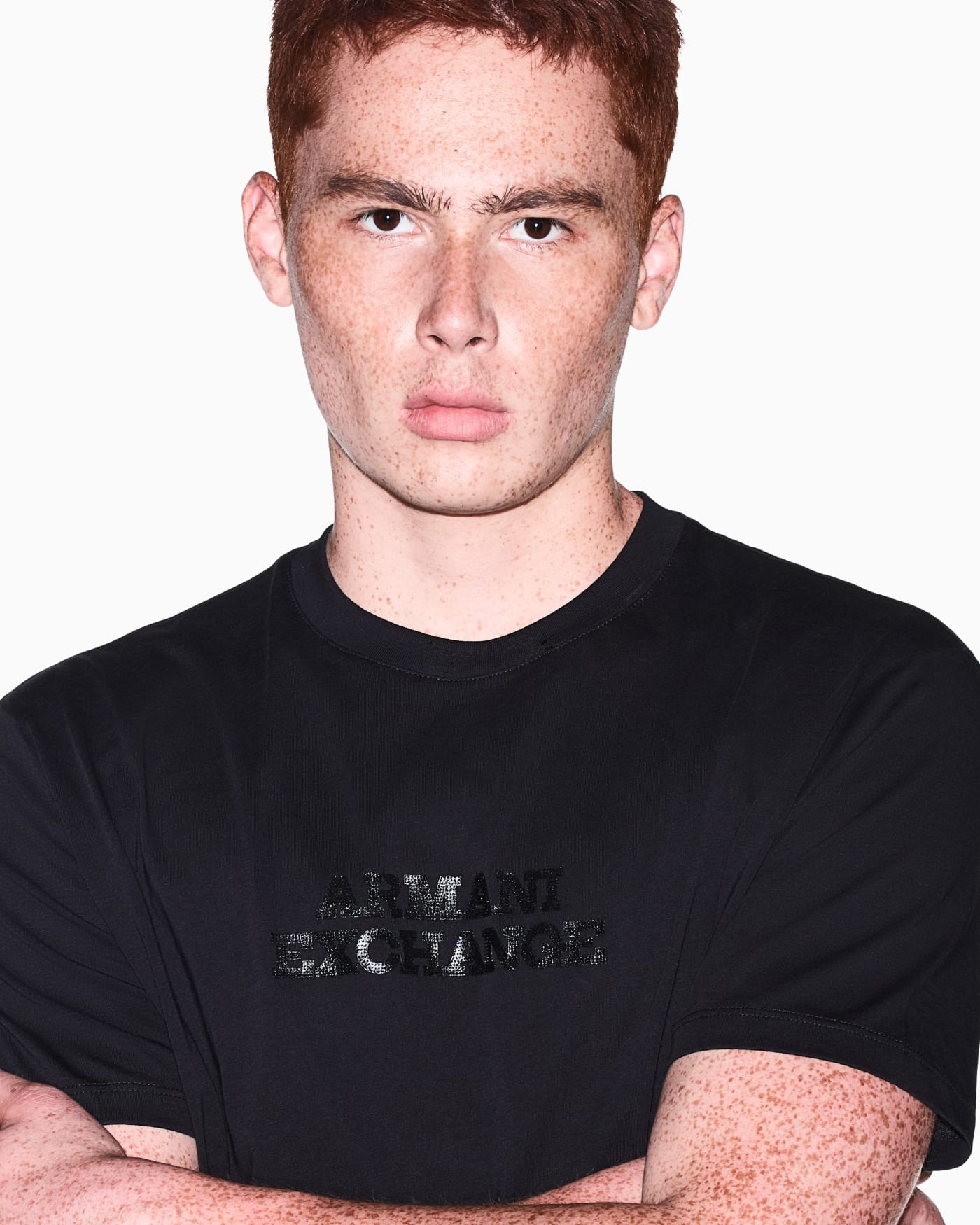 Regular fit cotton jersey T-shirt for men