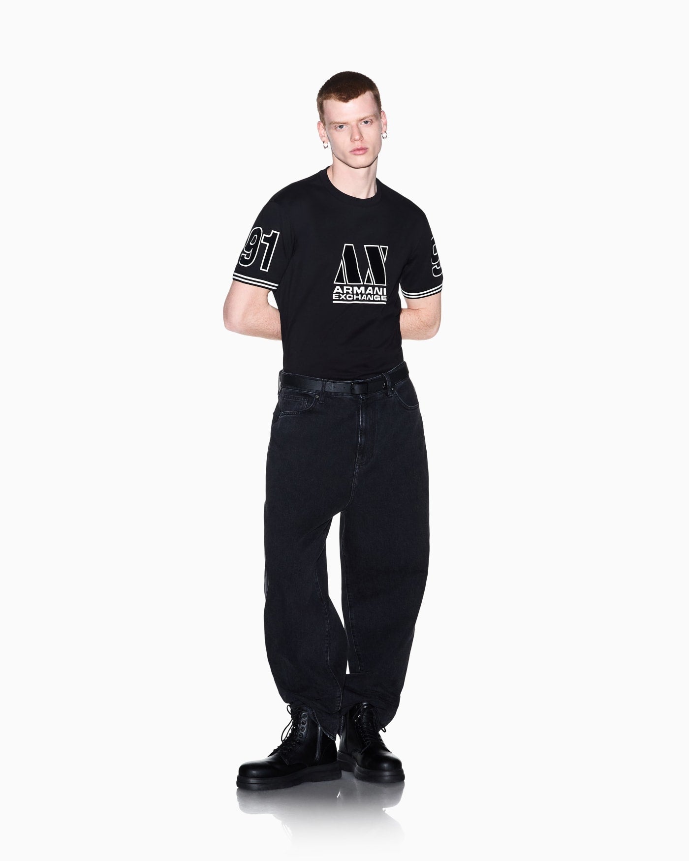 regular t-shirt in cotton jersey