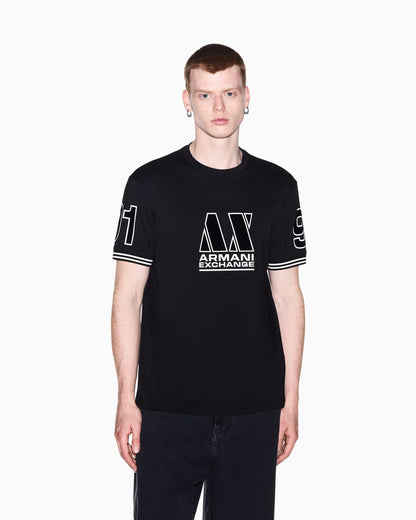 regular t-shirt in cotton jersey