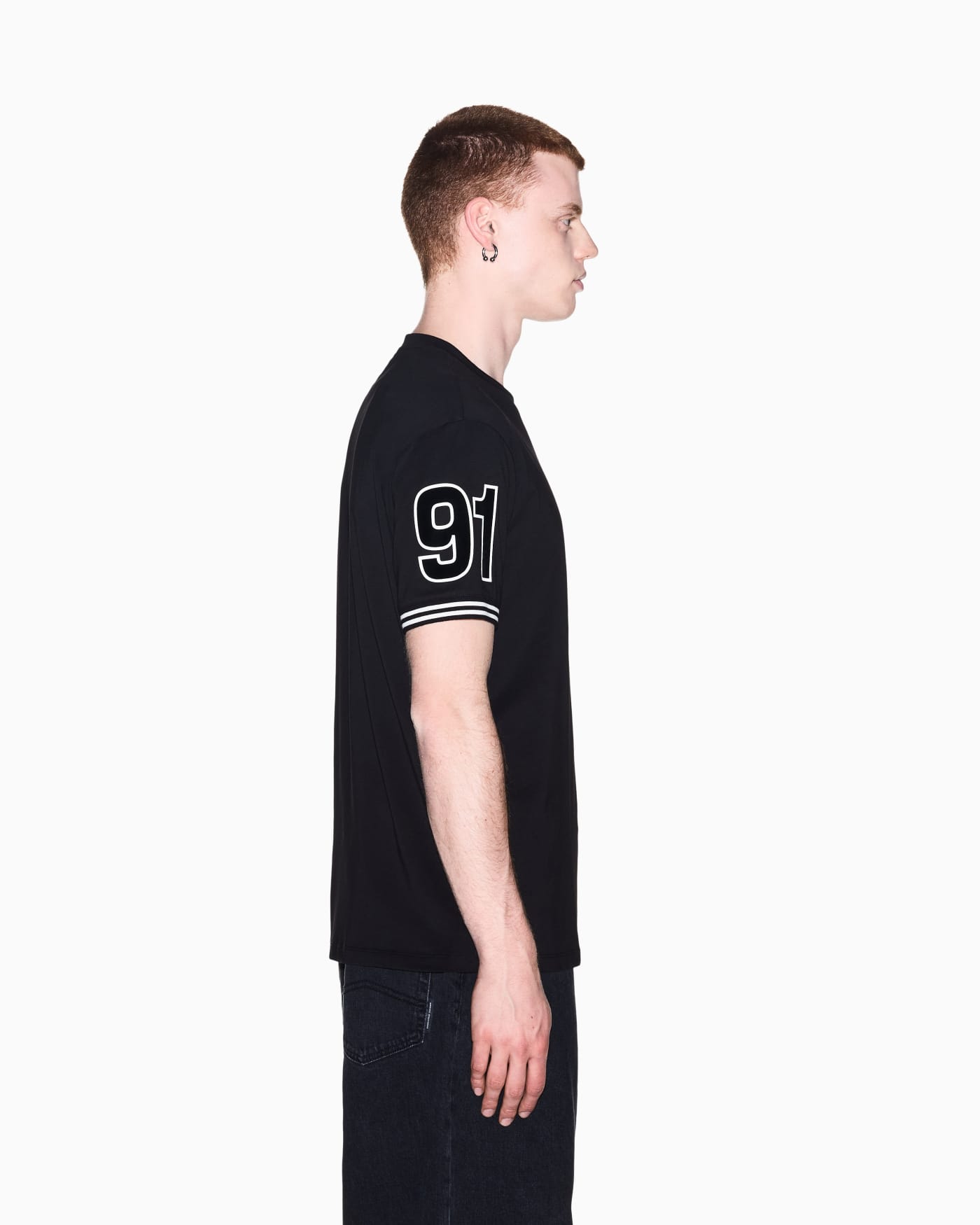 regular t-shirt in cotton jersey