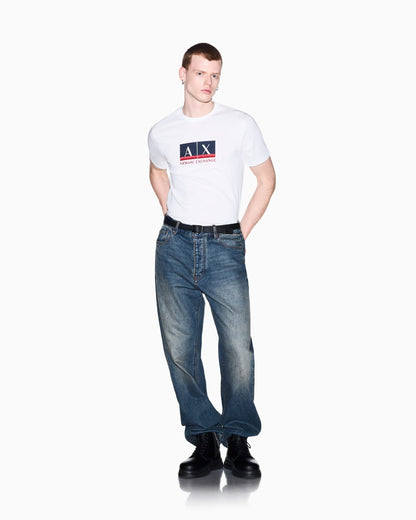 slim fit t-shirt in cotton jersey
