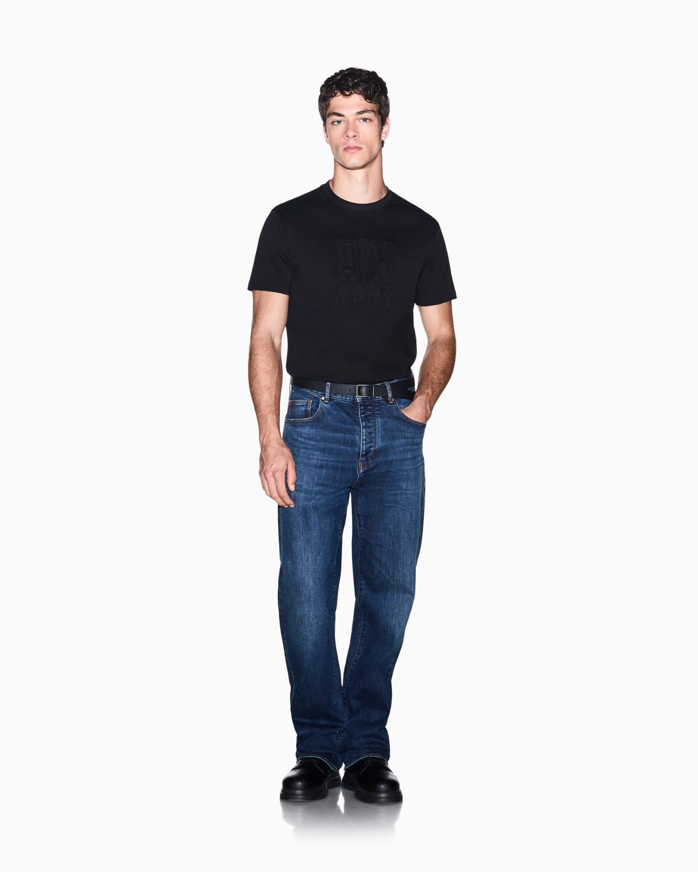 regular t-shirt in cotton jersey
