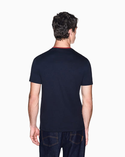 slim fit t-shirt in cotton jersey