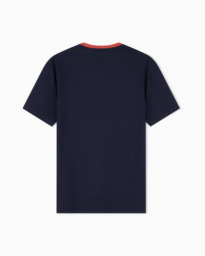 slim fit t-shirt in cotton jersey