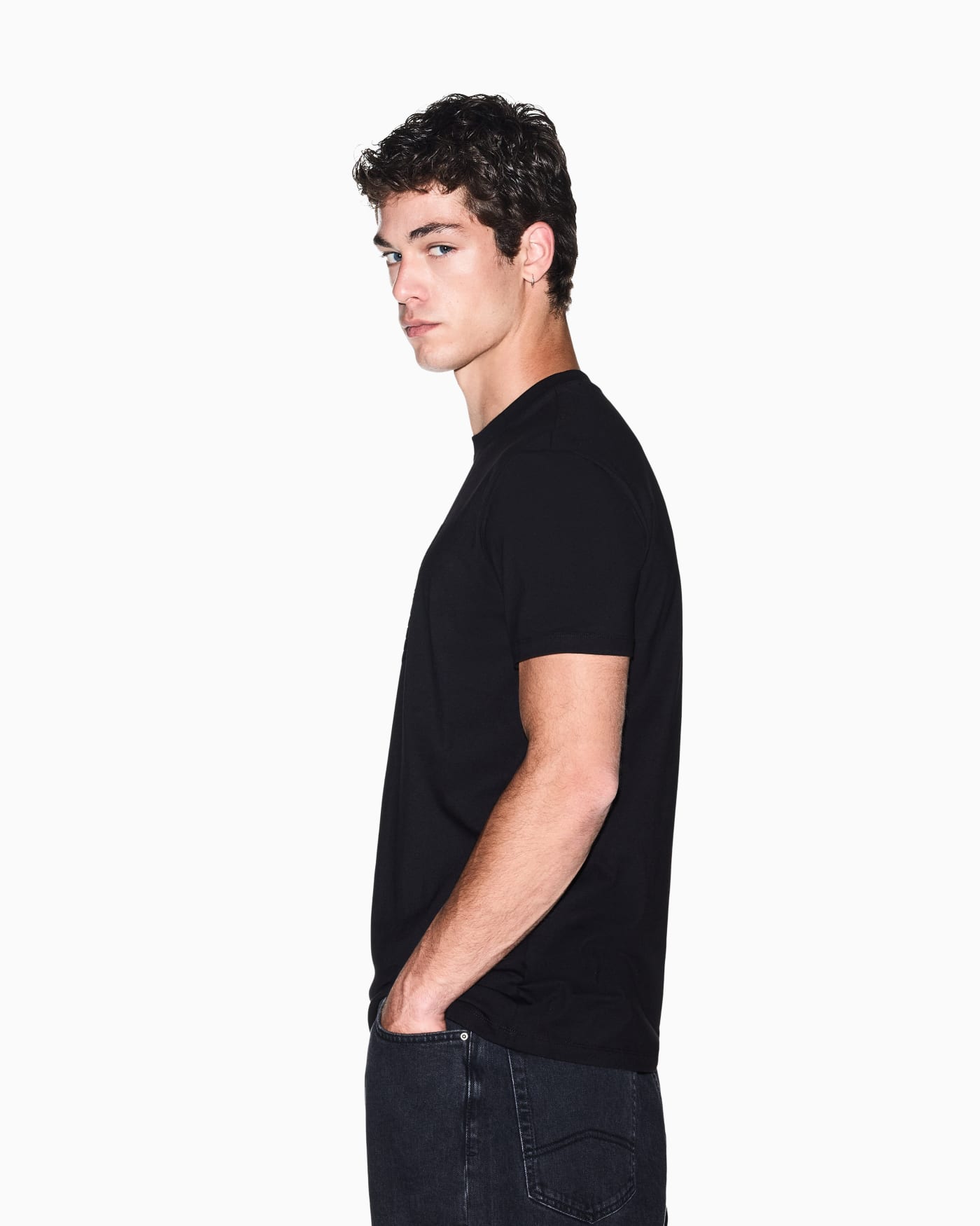 regular t-shirt in cotton jersey