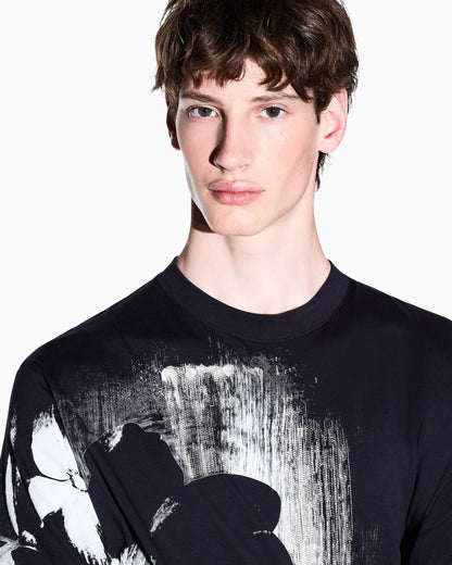 oversized fit T-shirt in cotton jersey