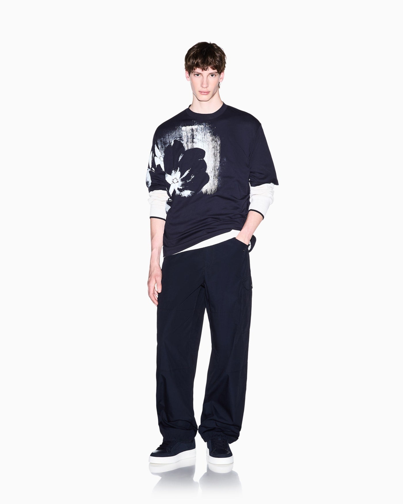 oversized fit T-shirt in cotton jersey