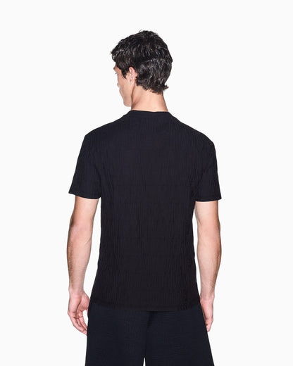 regular t-shirt in mercerized cotton jersey