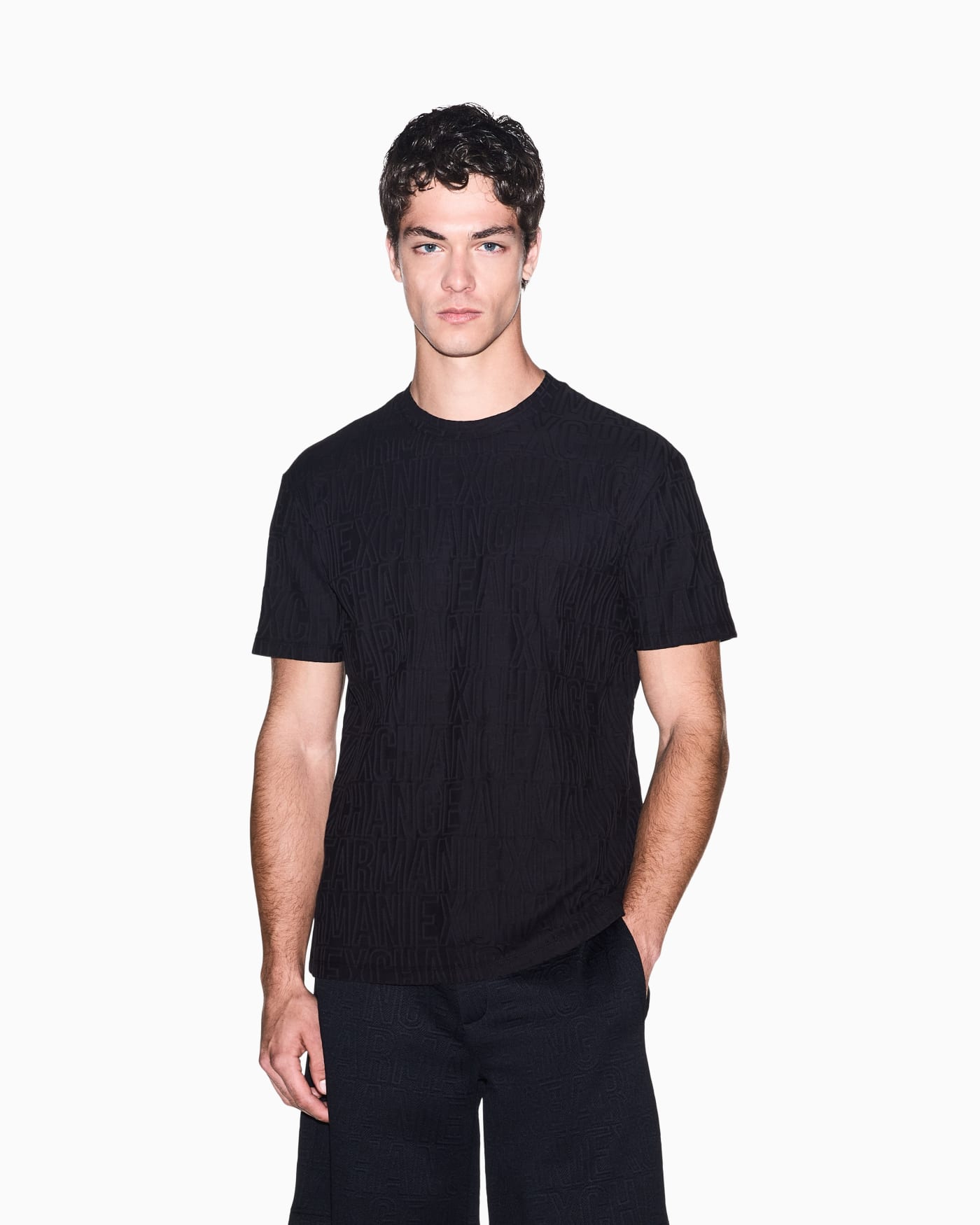 regular t-shirt in mercerized cotton jersey