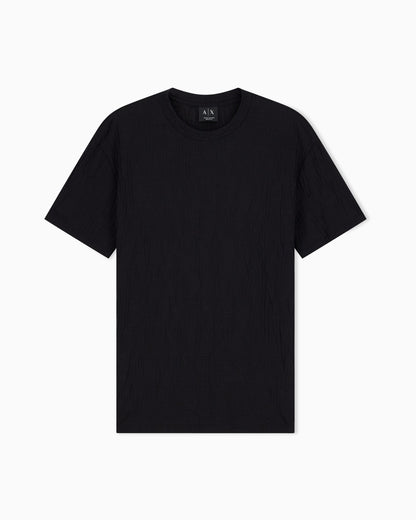 regular t-shirt in mercerized cotton jersey