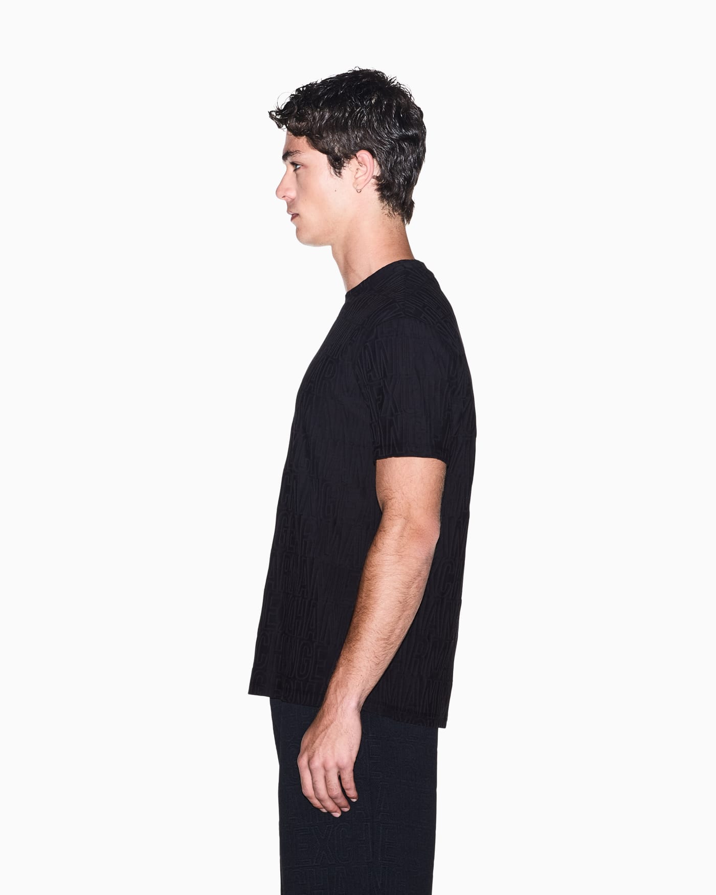regular t-shirt in mercerized cotton jersey