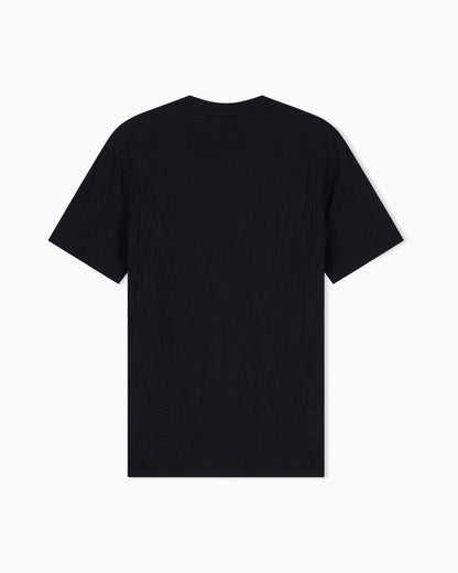 regular t-shirt in mercerized cotton jersey