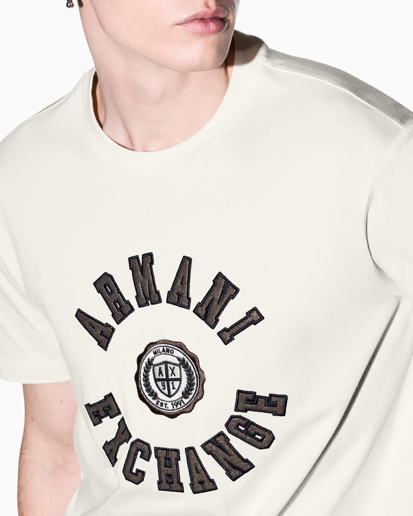 regular t-shirt in cotton jersey
