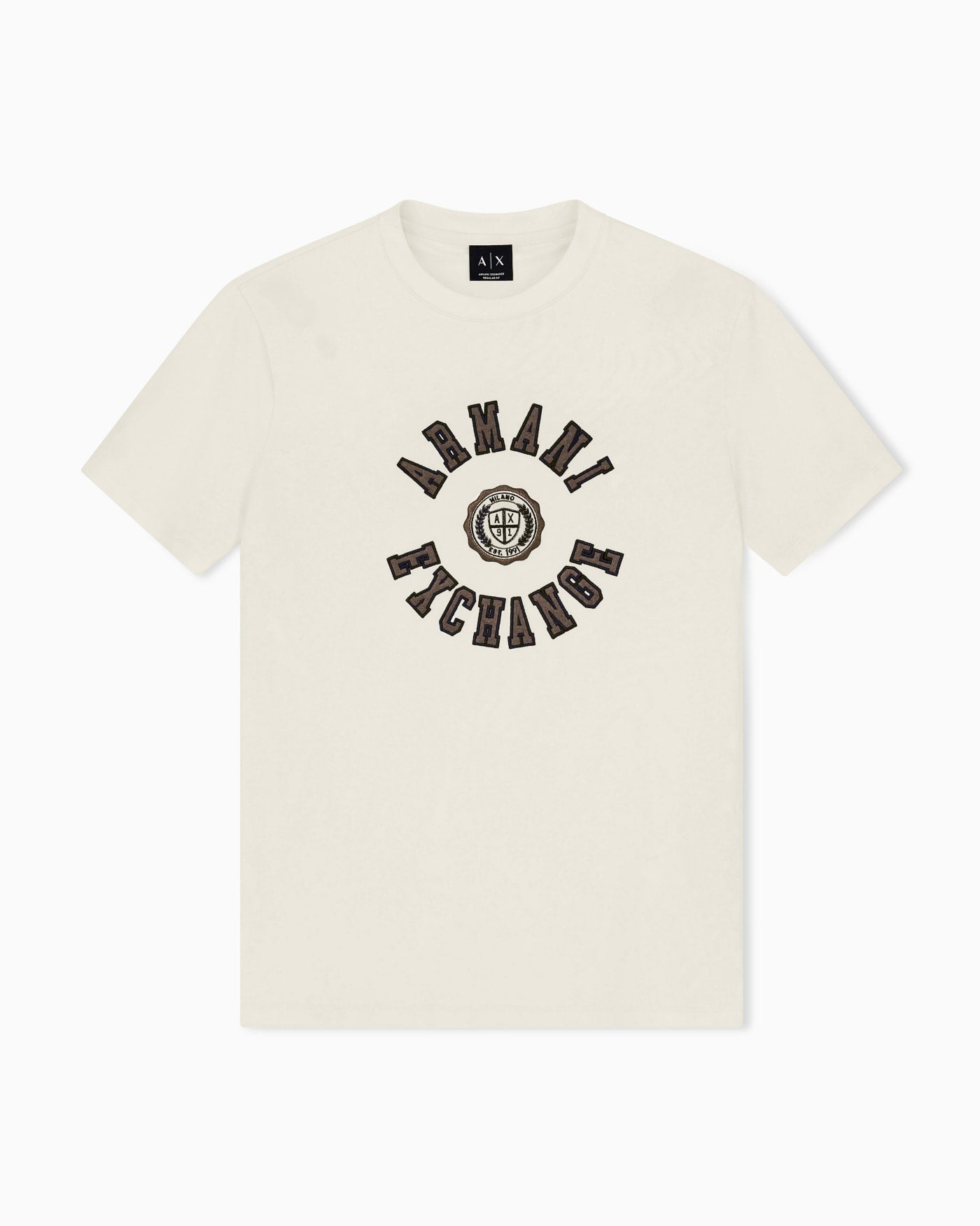 regular t-shirt in cotton jersey