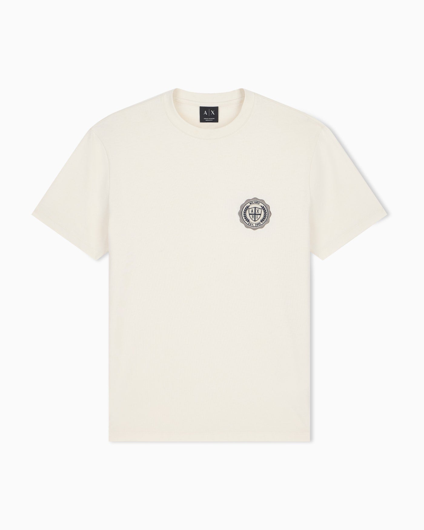 regular t-shirt in cotton jersey