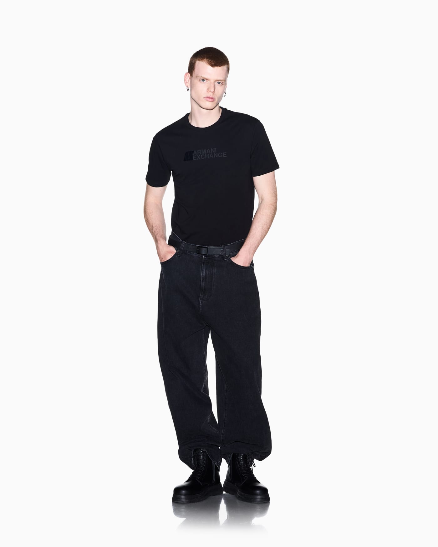 T-shirt slim-fit in cotton jersey