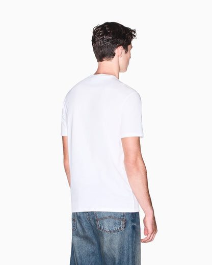 slim fit t-shirt in cotton jersey