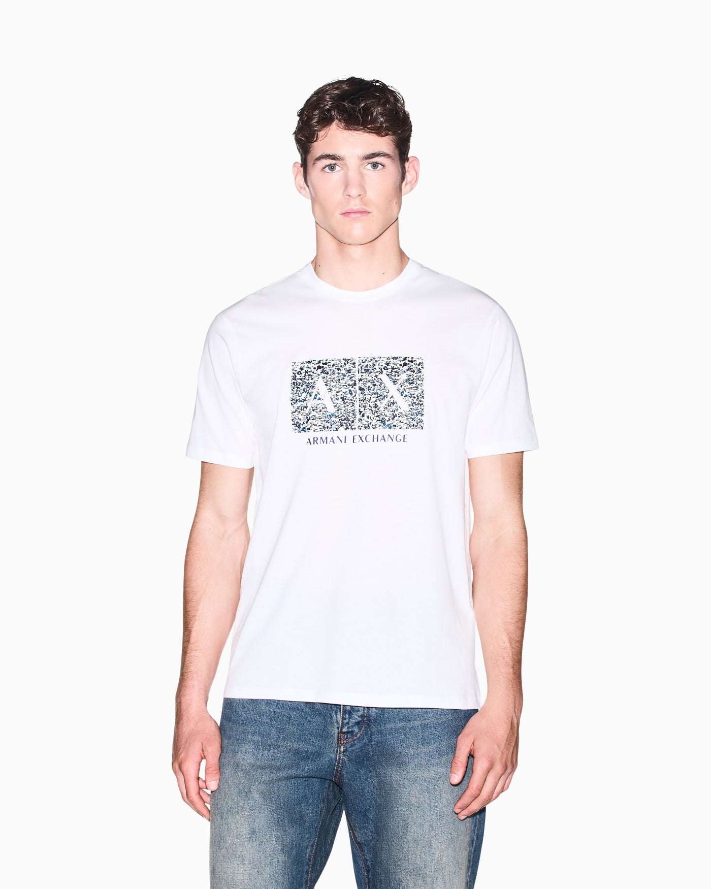 slim fit t-shirt in cotton jersey