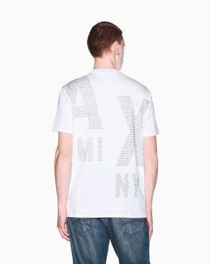 regular t-shirt in cotton jersey