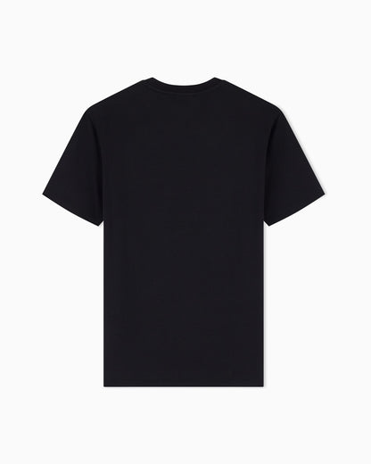 Slim fit stretch cotton T-shirt for men