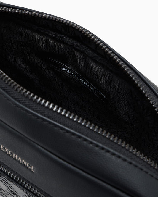 Belt bag in coated fabric