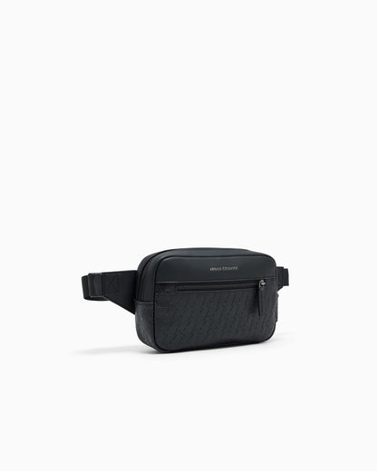 Belt bag in coated fabric