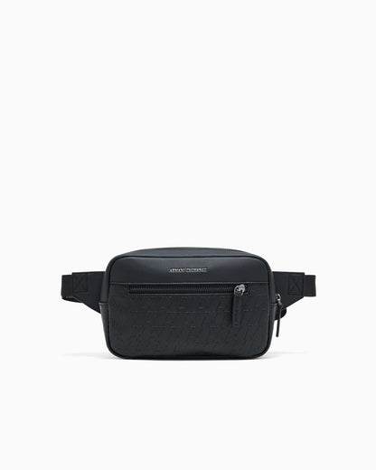 Belt bag in coated fabric
