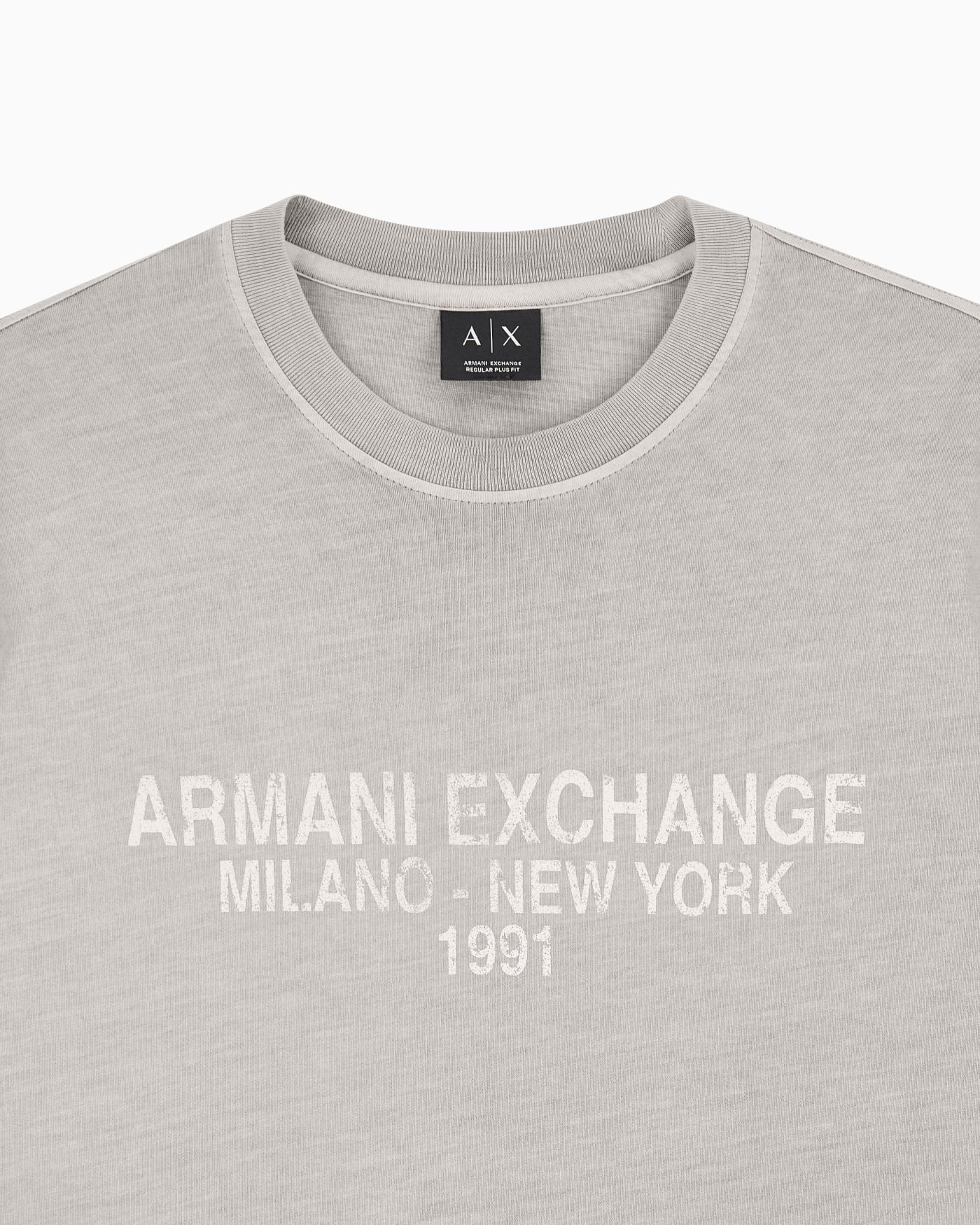 regular t-shirt garment-dyed cotton jersey