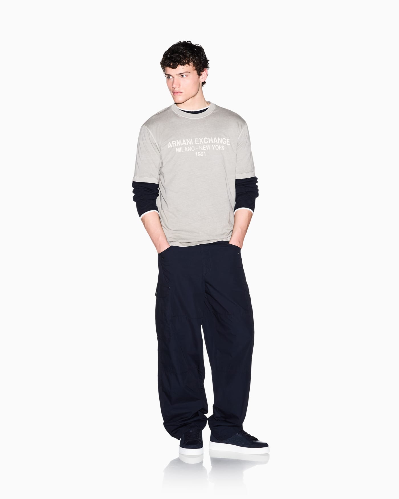 regular t-shirt garment-dyed cotton jersey