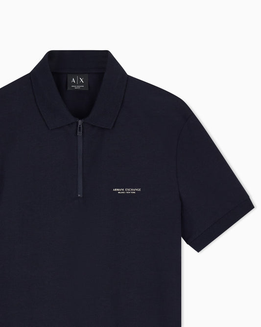 slim fit polo shirt stretch cotton jersey