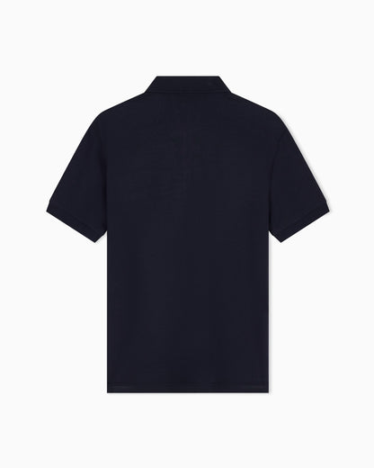 slim fit polo shirt stretch cotton jersey