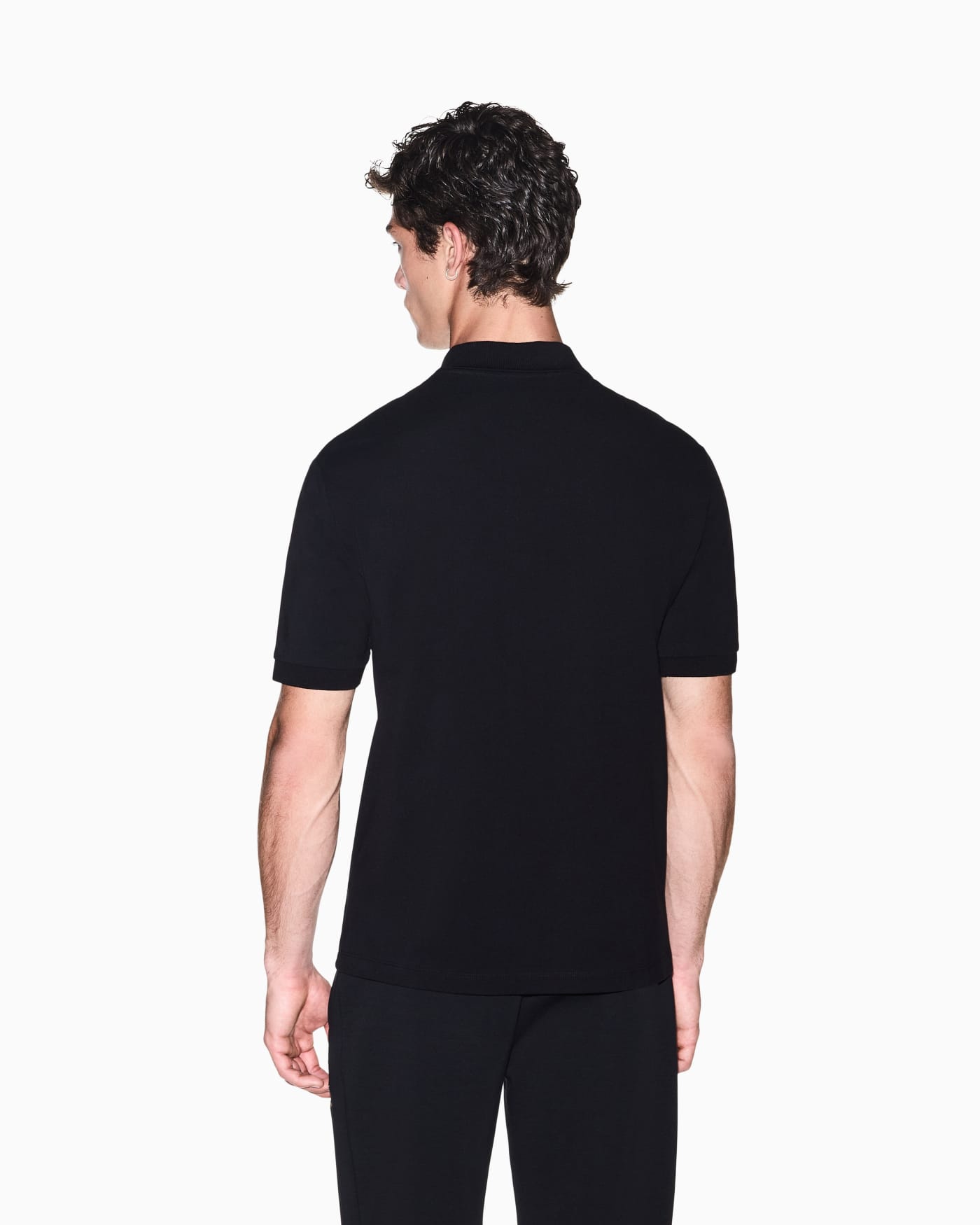 regular fit polo shirt in cotton piquet
