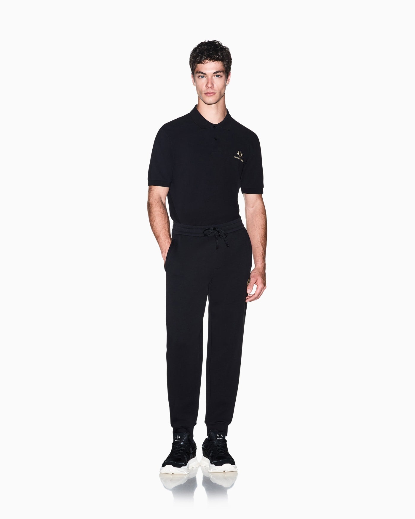 regular fit polo shirt in cotton piquet
