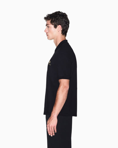 regular fit polo shirt in cotton piquet