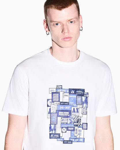 regular t-shirt in cotton jersey