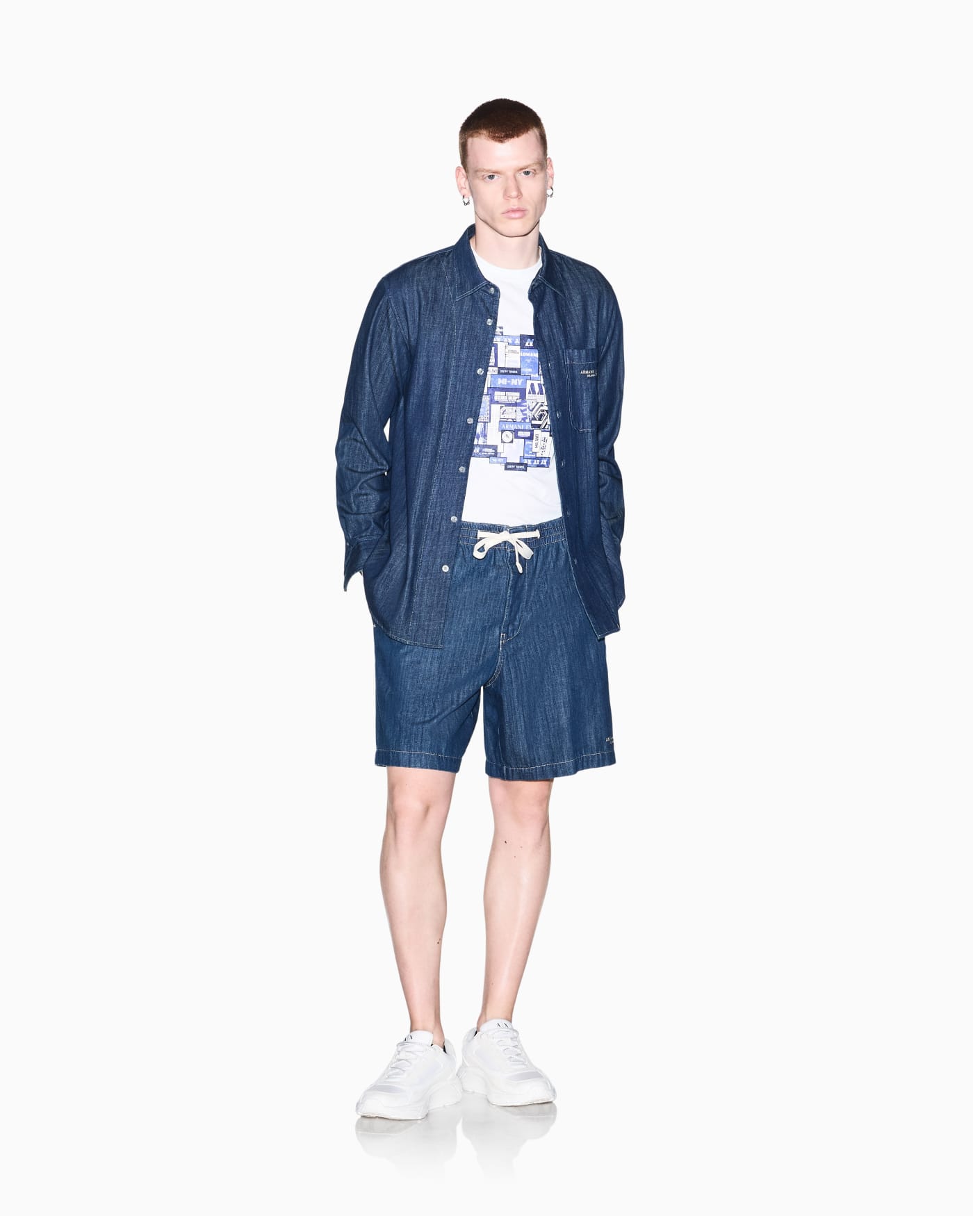 regular t-shirt in cotton jersey