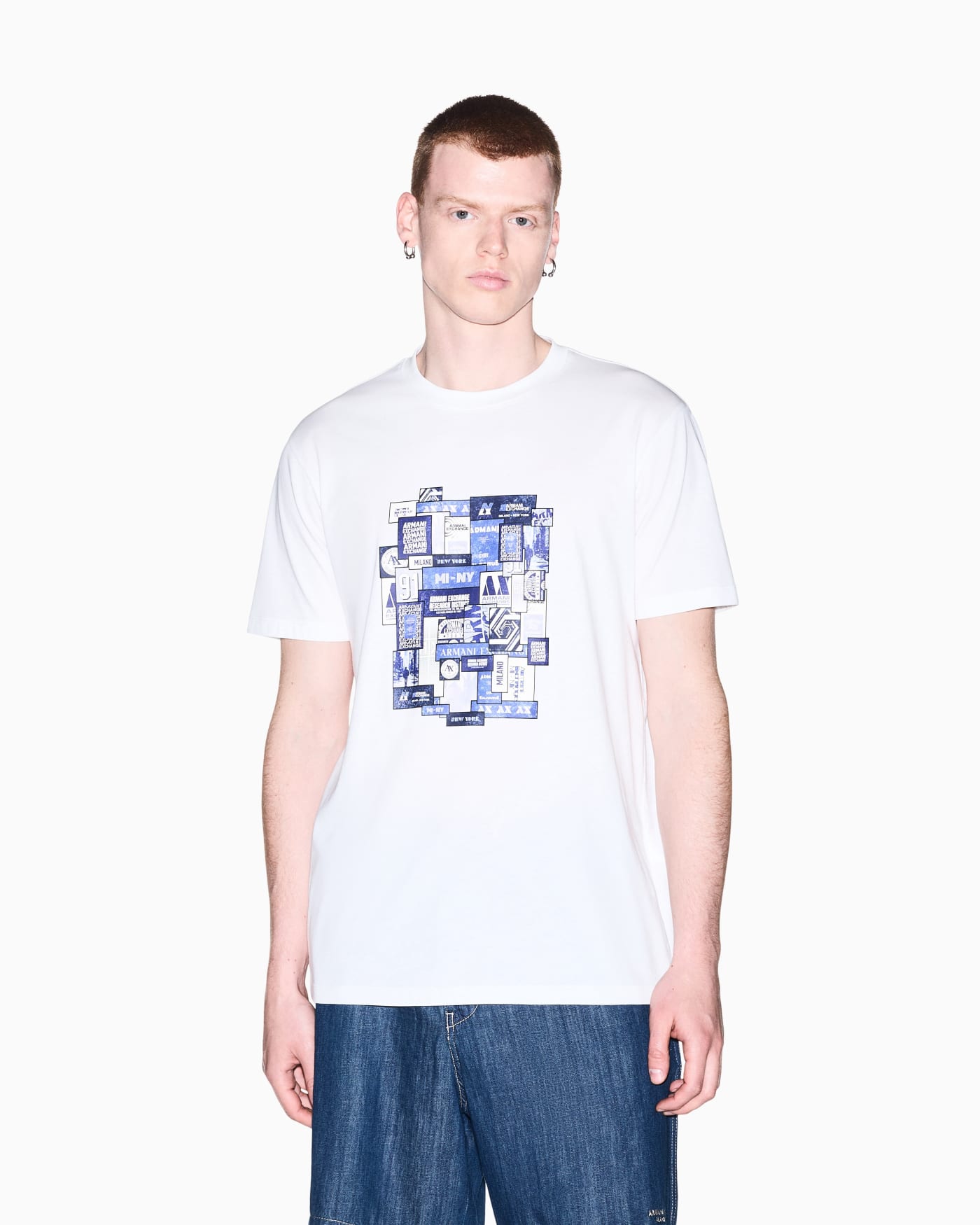 regular t-shirt in cotton jersey