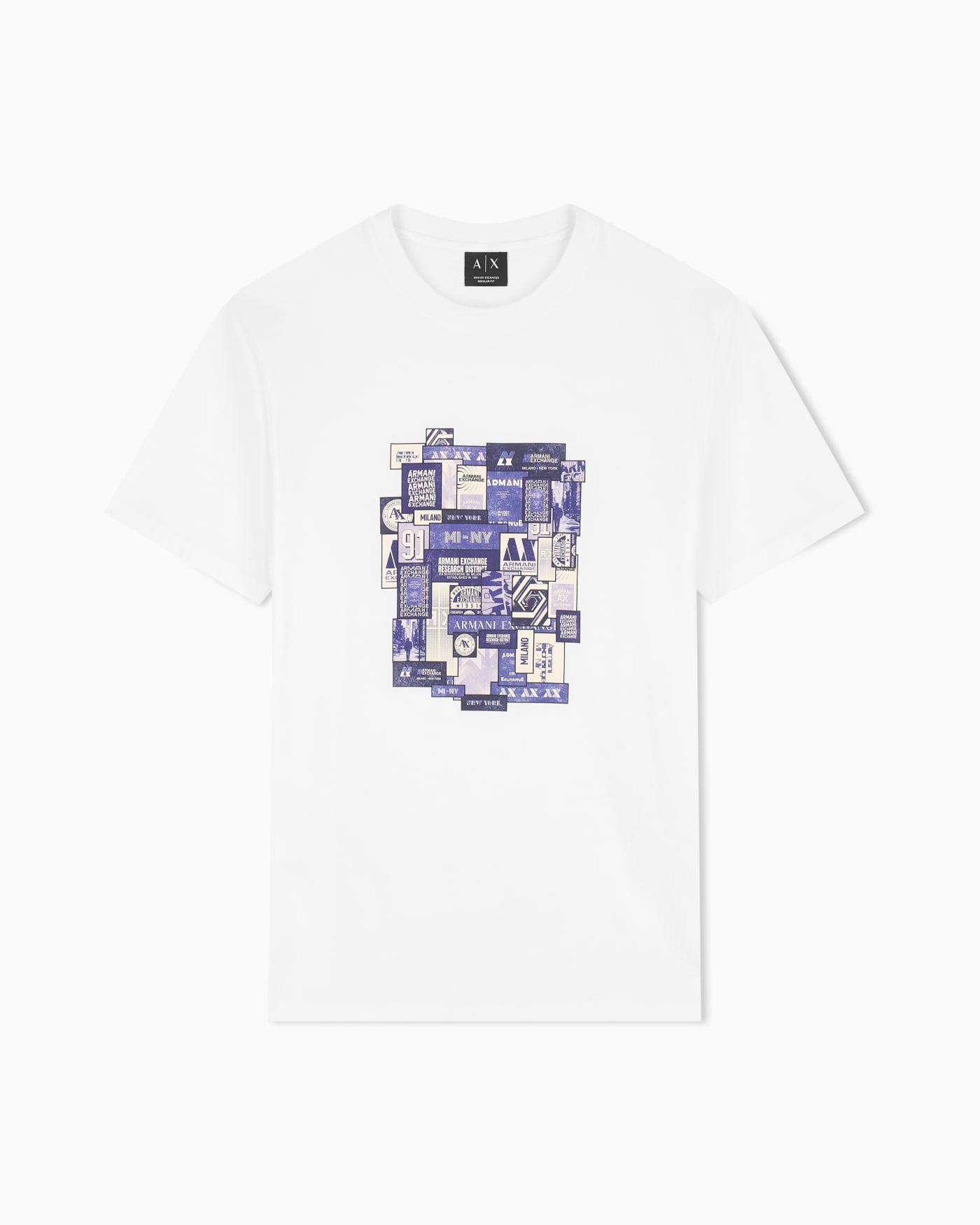 regular t-shirt in cotton jersey