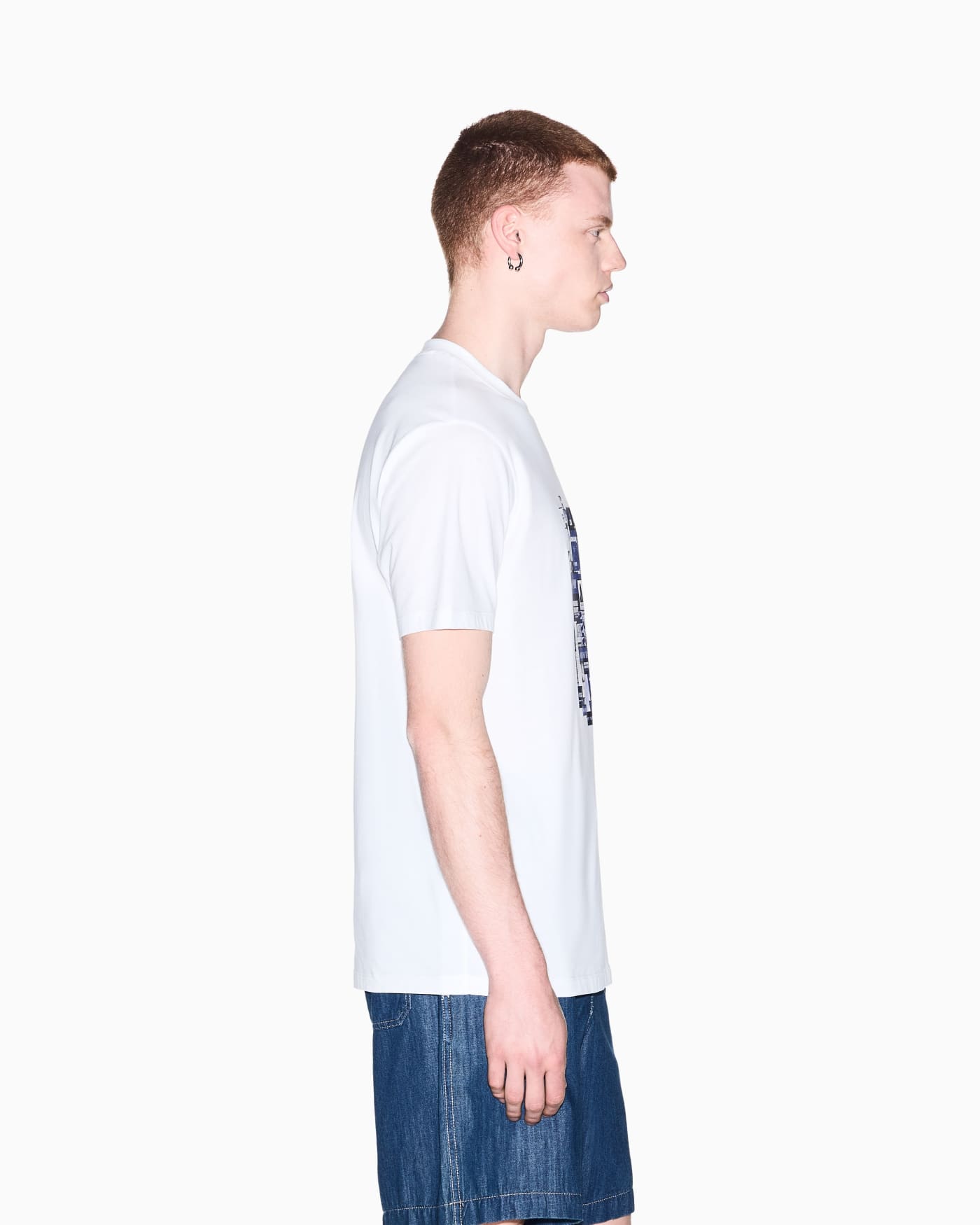 regular t-shirt in cotton jersey