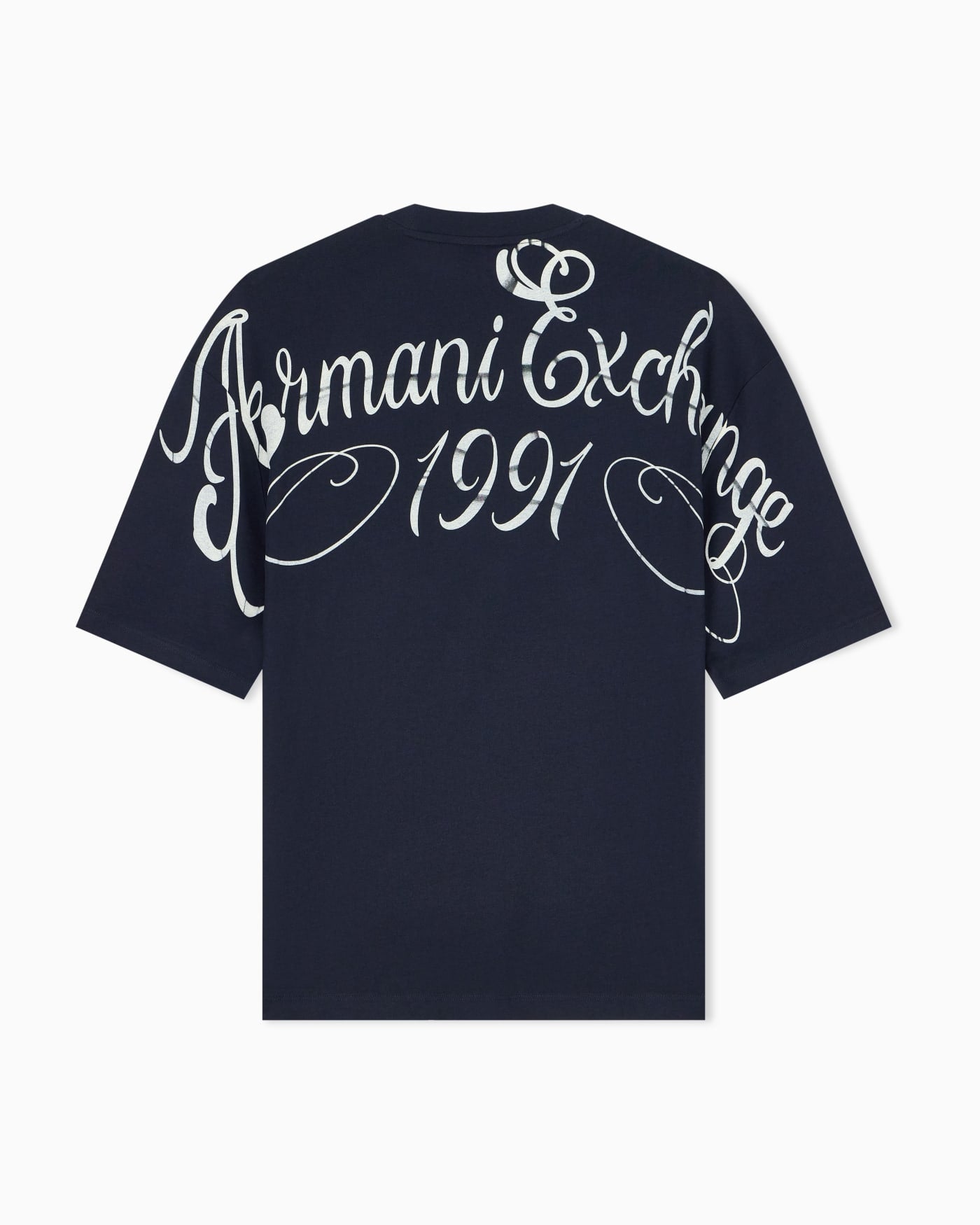 Loose fit top in cotton jersey
